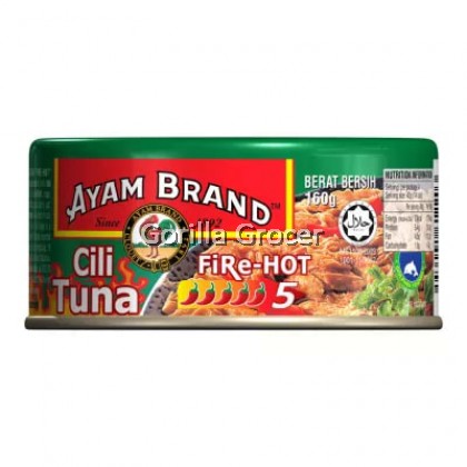 Ayam Brand Cili Tuna (Fire-Hot "5") - 160g